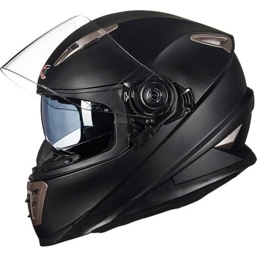 New GXT Moto helmet Double visor motorcycle full face helmets motorbike M L XL size Racing helmet