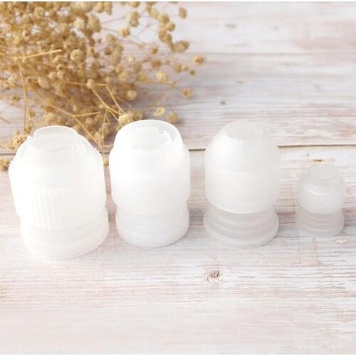 Icing Piping Nozzle Connector Adapter Cream Coupler Decoration Converter Tools Convenient Baking Tool For Cake Decorating