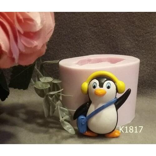 Penguin silicone mold
