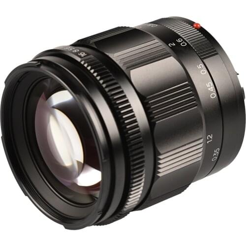 Vlogmagic 50mm F1.2 Large Aperture Manual Focus Fixed Full Frame Lens Hood for Sony E Canon RF Nikon Z Mount Mirrorless Cameras