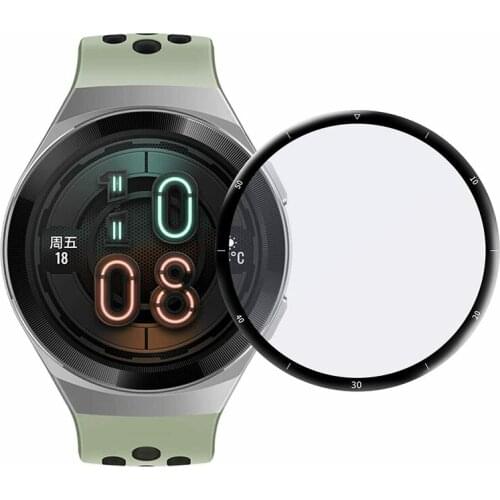 5D Full Cover Screen Protector For Huawei Watch GT 2e Curved Edge Protective Screen Film For Huawei Watch GT 2e