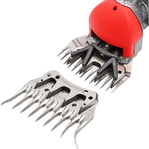 1 Set 9T Replaceable Sheep / Goats Shearing Clipper straight tooth blade Alternative SHEEP Clipper Shears Scissors