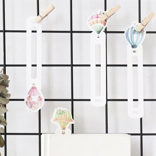 1pcs Wholesale letter lover boxed paper bookmarks confession balloon shaped 30 sheets into the original art fresh hand-painted