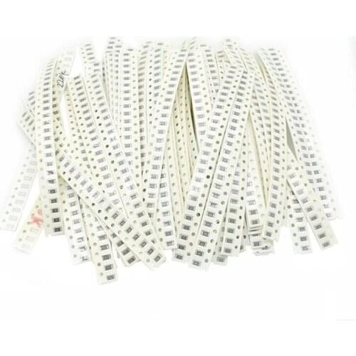 100Pcs 1206 SMD resistor 5% 0R ~ 1M 1/2W 0 1 10 100 150 220 330 ohm 1K 2.2K 10K 100K 0R 1R 10R 100R 150R 220R 330R