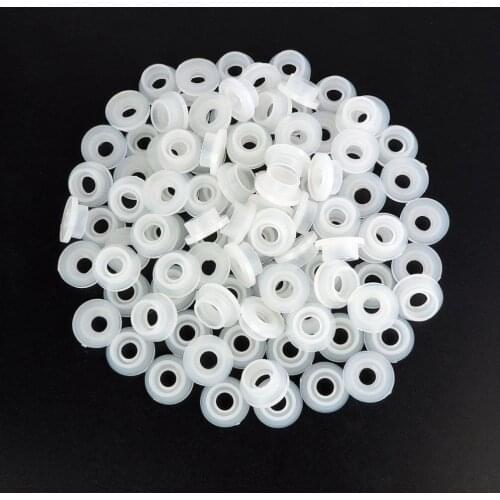 200pcs rabbit ear tag parts round rabbit marler parts