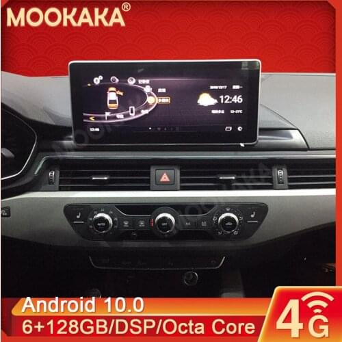 8+128GB Android 9 For Audi A4L 2017-2019 Car GPS Navigation Streaming Media Multimedia Player Head Unit Auto Radio
