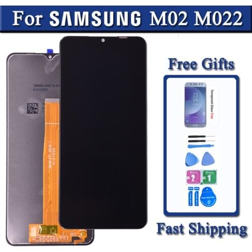 Display For Samsung Galaxy M02 M022 LCD Display Touch Screen Digitizer Replacement SM-M022F, SM-M022F/DS, SM-M022G, SM-M022G/DS