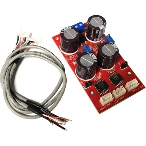 Dual Channel DRV134 Unbalanced To Balance Board Use For Balanced Input Power Amplifier Board F6-003