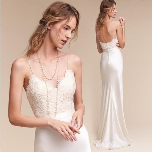 Ericyprom Mermaid Silhouette Wedding Dresses