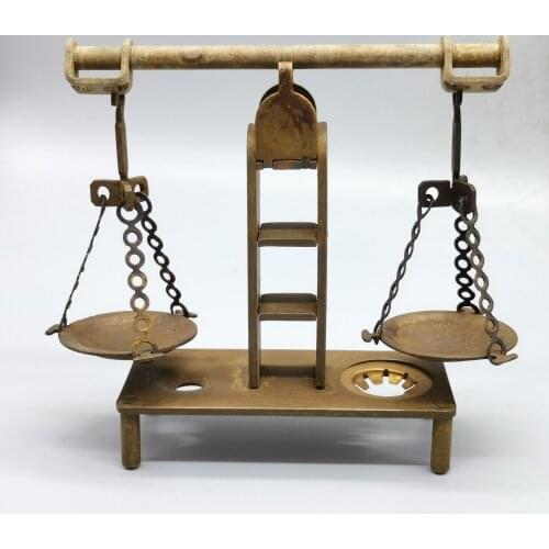 China Elaboration Brass " Balance " Metal Crafts Home Decoration