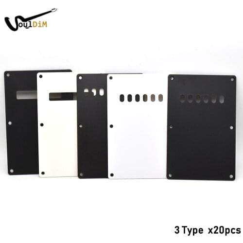 20set Electric Guitar Back Plate Tremolo Pickguard Cover for FD ST Style Electric Guitar Guitarra Accessories