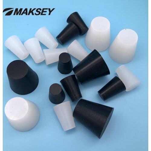 MAKSEY Silicone Rubber Stoppers Plugs Sealed Gasket M2 to M22 Masking covers Hole Plug Surface finish Powder Coating Blasting