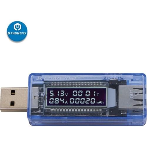 Mobile phone motherboard repair USB Charger Doctor Voltage Current Multimeter USB Charger Detector USB port Multimeter Detector