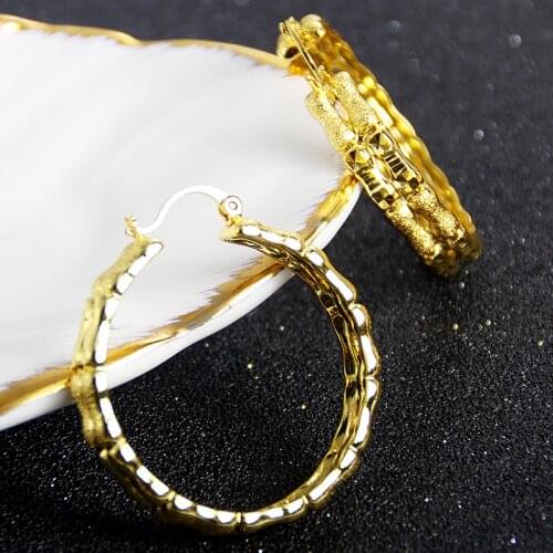 Fashion Jewelry Classic Jewelry Findings Big Hoop Earrings For Women Round Earrings For Party Engagement Gift Hot Selling