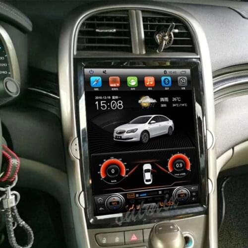 Tesla Style Multimedia Player Android Car Stereo GPS Automobile PC PAD For Malibu 8th Generation 2012 2013 2014 2015