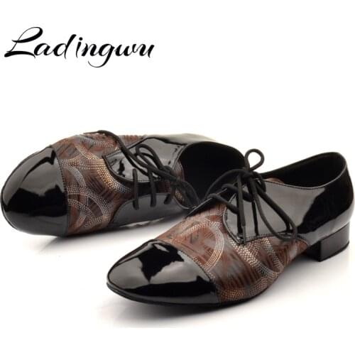 Ladingwu New Brand Men Latin Dance Shoes Ballroom Jazz Tango Sneaker Dance Shoes Men Shoes Man Dancing For Boy Dance Sneaker