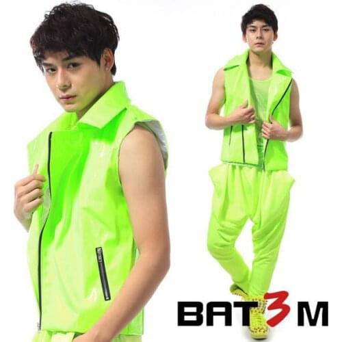 Motorcycle 2020 Singer stage mens leather vest men brand roupas masculinas sexy tank 1 camisetas regatas sleeveless men 2XL