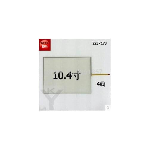 New 10.4 inch 4 wire resistive cable interface 5 mm handwritten touch screen panel 225*173 free shipping