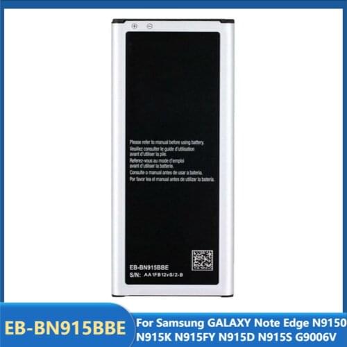 Original Replacement Phone Battery EB-BN915BBE For Samsung GALAXY Note Edge N9150 N915K N915FY N915D N915S G9006V 3000mAh