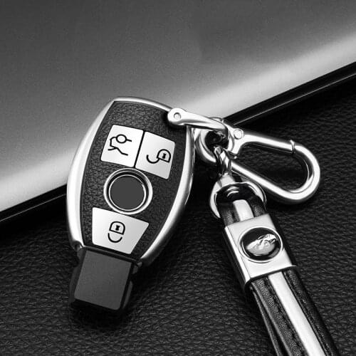 Hot Sale PC TPU Car key case cover For Mercedes benz A B R G Class GLK GLA w204 W251 W463 W176 Auto Key Protective Shell Holder