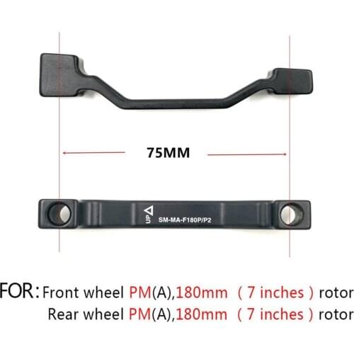 PM Caliper To PM Fork) Disc Brake Adapter 180mm Accessories Aluminum Alloy