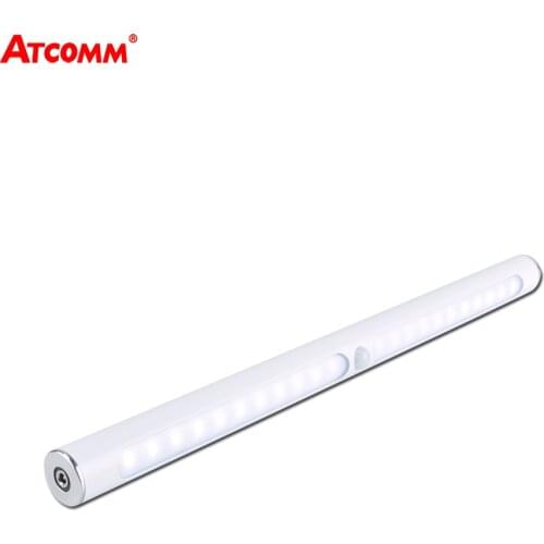 Motion Sensor LED Night Light 2 Modes USB Charge High Lumen Under Cabinet Kitchen Wardrobe Lights LED Diode Night Lamp