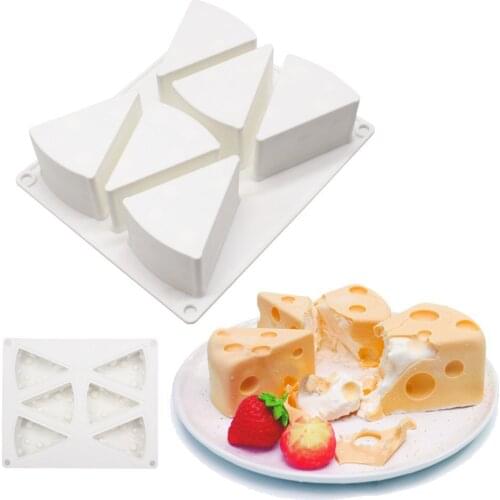 Cheese Cake Moulds Creative Cartoon 6/8 pcs Silicone Dessert Fondant Baking Mold Tools Kitchen Accessories