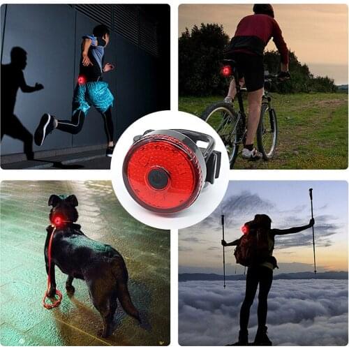 Bicycle Taillights IPX4 Waterproof with Flashing Mode USB Charging Night Warning Equipment Accessories
