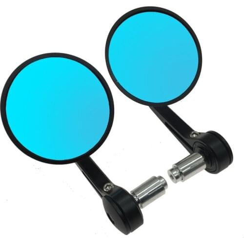 Motorcycle Cafe Racer Retro Handlebar Mirror Universal for Niu Uqi Mqi Nqi Universal for Cfmoto Cnc Aluminum