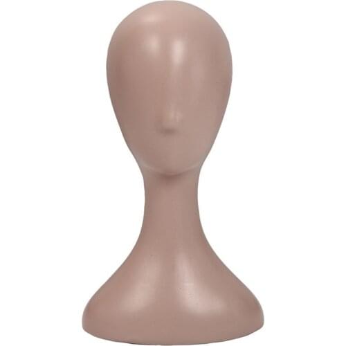 Lady high plastic head wig head female model head