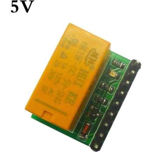 1 Channel 5V 12V DC DPDT Relay Board Double pole double throw Switch Module HK19F-DC PCB for Arduino raspberry pi