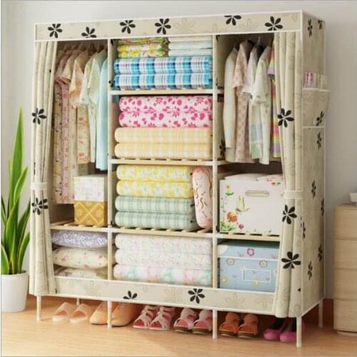 Factory Price Solid Wood Wardrobe length 150 cm