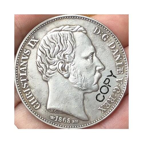 Denmark 1868 COIN COPY