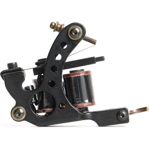 Tattoo Machine Coil Tattoo Gun Liner Shader Wire Cutting 10 Wrap Coils Handmade Makeup Body Artist Wholesale