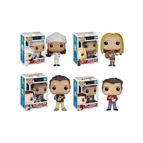 Movie Friends Collection Figurine with Joey Tribbiani Phoebe Buffay Monic Geller Chandler Bing Figure Toys For Kids