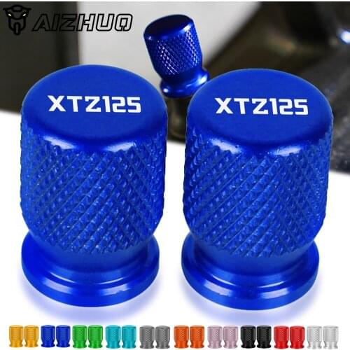 Motorcycle CNC Vehicle Wheel Tire Valve Stem Caps Cover Accessories Universal FOR YAMAHA XTZ125 XTZ 125 2003-2016 2015 2014 2013