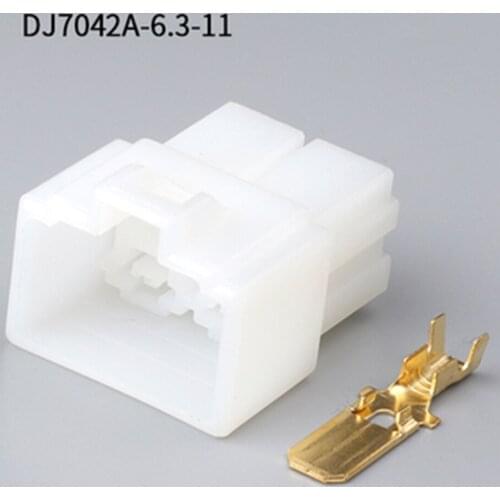 5/10/20/50/100sets 4pin automobile wiring harness cable plug auto unsealed electric connector 172133-1