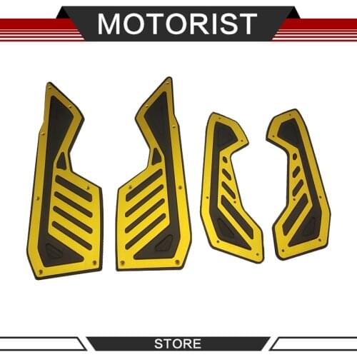 Motorcycle pedals aluminum alloy For Yamaha NMAX 155 2020 CNC Aluminum Foot Pegs Foot pad
