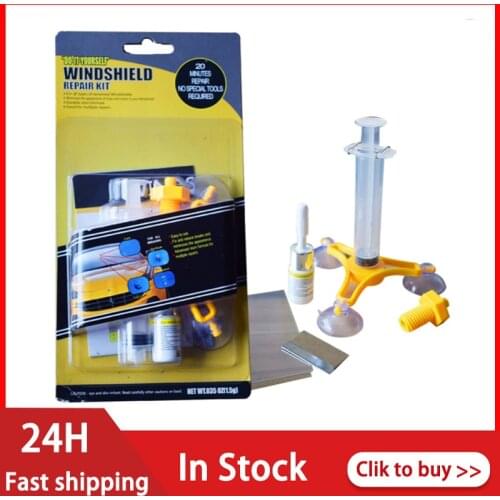 Car Windshield Repair Kit Automotive Glass Nano Repair Fluid Windscreen Scratch Crack Restore Tool DIY Auto Window Screen Polish