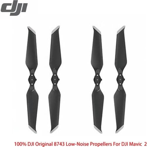 Original DJI Mavic 2 Pro/Mavic 2 Zoom 2 pair 8743 Low-Noise Propellers for mavic 2 Drone Accessories