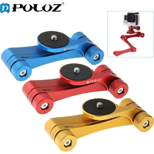 PULUZ for Go Pro Accessories Foldable monopod Selfie Stick Handheld Grip for GoPro HERO5 HERO4 Session HERO 5 4 3+ SJ4000 SJ7000