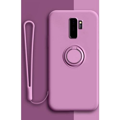 Luxury Ring Case For Samsung Galaxy A32 Note 20 Ultra 10 9 S21 S20 FE S10 S9 Plus S9Plus S20FE Phone Holder Stand Silicone Cover