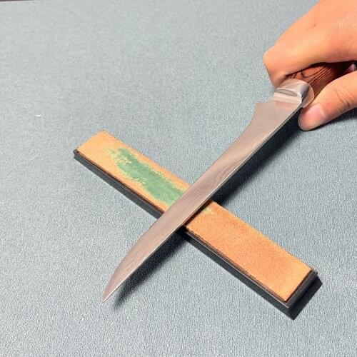 Leather sharpening manual razor polishing plate razor double-sided household sharpening tool Sharpened leather polishing