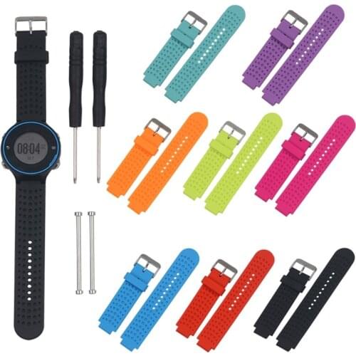 Silicone Replacement Wrist Band For Garmin Forerunner230/235/630/735 GPS Watch