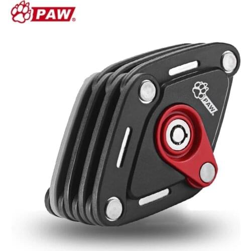 PAW High Security Bike Folding Lock Anti-theft Safe Bicycle Cable Chain Lock Heavy Duty Electric Scooter Motorcycle Cycling Lock