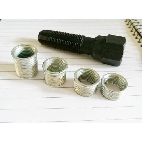 14mm Spark Plug Rethread Tool Kit REAMER Helicoil Thread Repair Kit CYLINDER Cylinder Head Tap M14*1.25