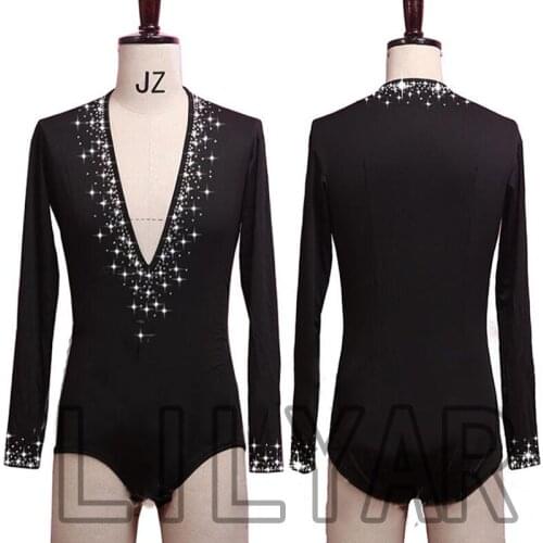 Latin Dance Top Latin Dancing Shirts Adult Kids Competition Performance Wear Salsa Square Professional Practice Clothing