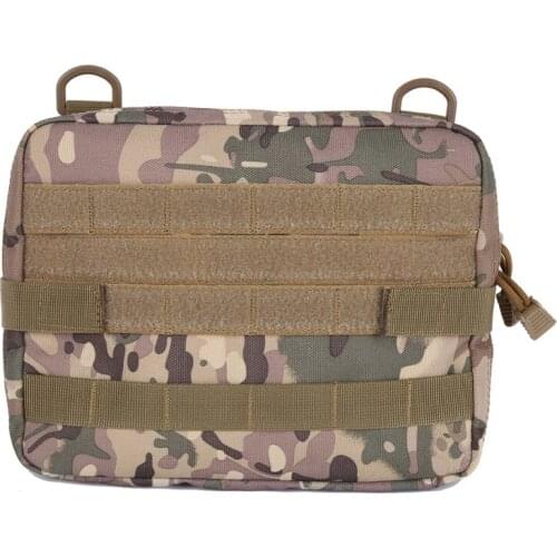 Outdoor Sports Military MOLLE Admin Pouch Tactical Pouch Multi Medical Kit Bags Utility Camping Walking Hunting Bag