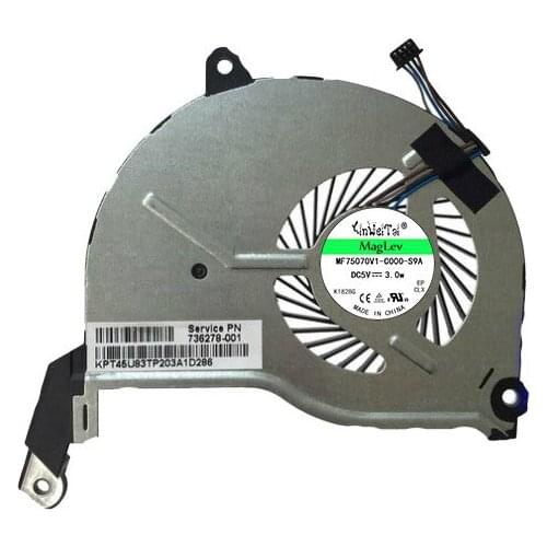CPU FAN FOR Hp Pavilion 15 15-N107AX Q132 Q131 Q130 Q129 736278-001 DFS531105MC0T FFQ9 FAU8300EPA AB08805HX070B00