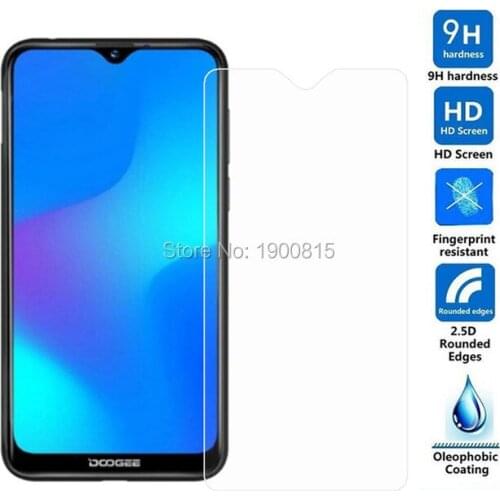 2pcs/lot Tempered Glass For Doogee Y8 plus Guard Protective Film Explosion-proof Screen Protector For Doogee Y8 plus Saver